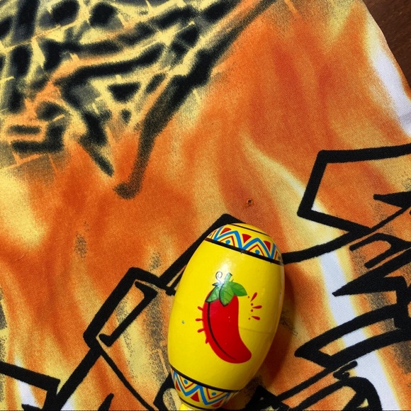 Y2K No Boundaries Full Print Graffiti Button Up - Picture 4 of 4